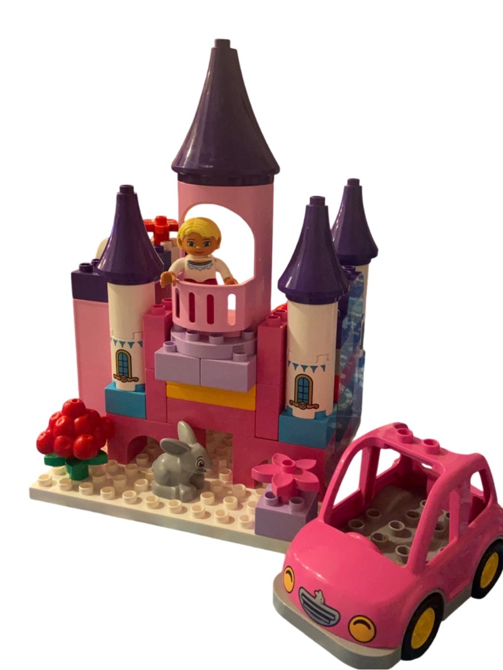 LEGO Duplo  CASTLE Replacement Mixed Parts LOT Of 100 + Pieces Bed Towers READ